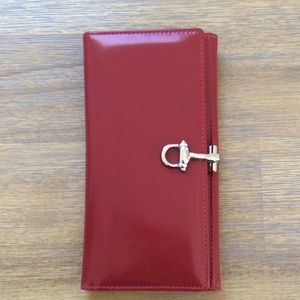 🌹💋Vintage Leather wallet w/ checkbook